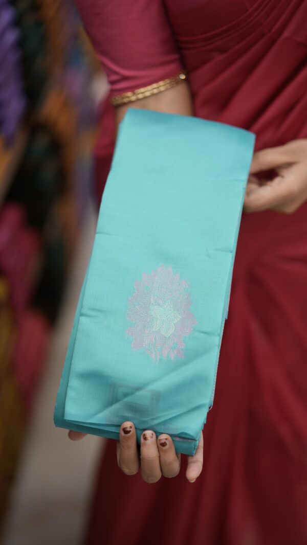 SEMI SILK SAREE M542 - Image 4