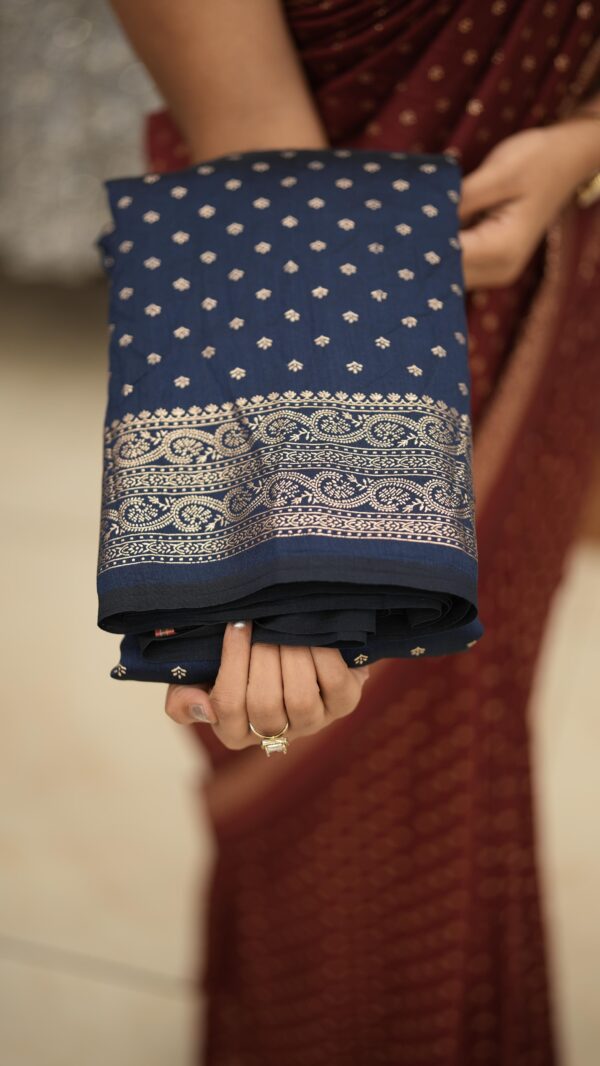 KASHMIRI SILK SAREE M547 - Image 7