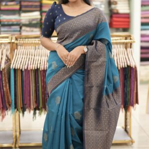 SEMI SILK SAREE M549