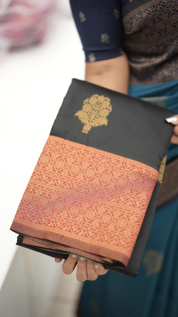 SEMI SILK SAREE M549 - Image 3
