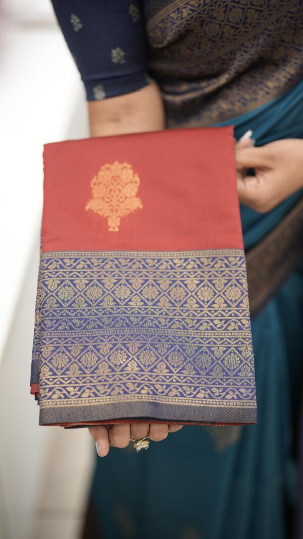 SEMI SILK SAREE M549 - Image 2