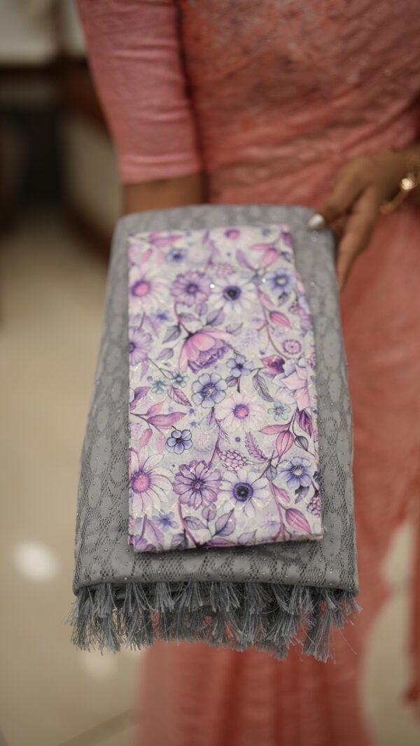 FLOWING SAREE M550 - Image 2