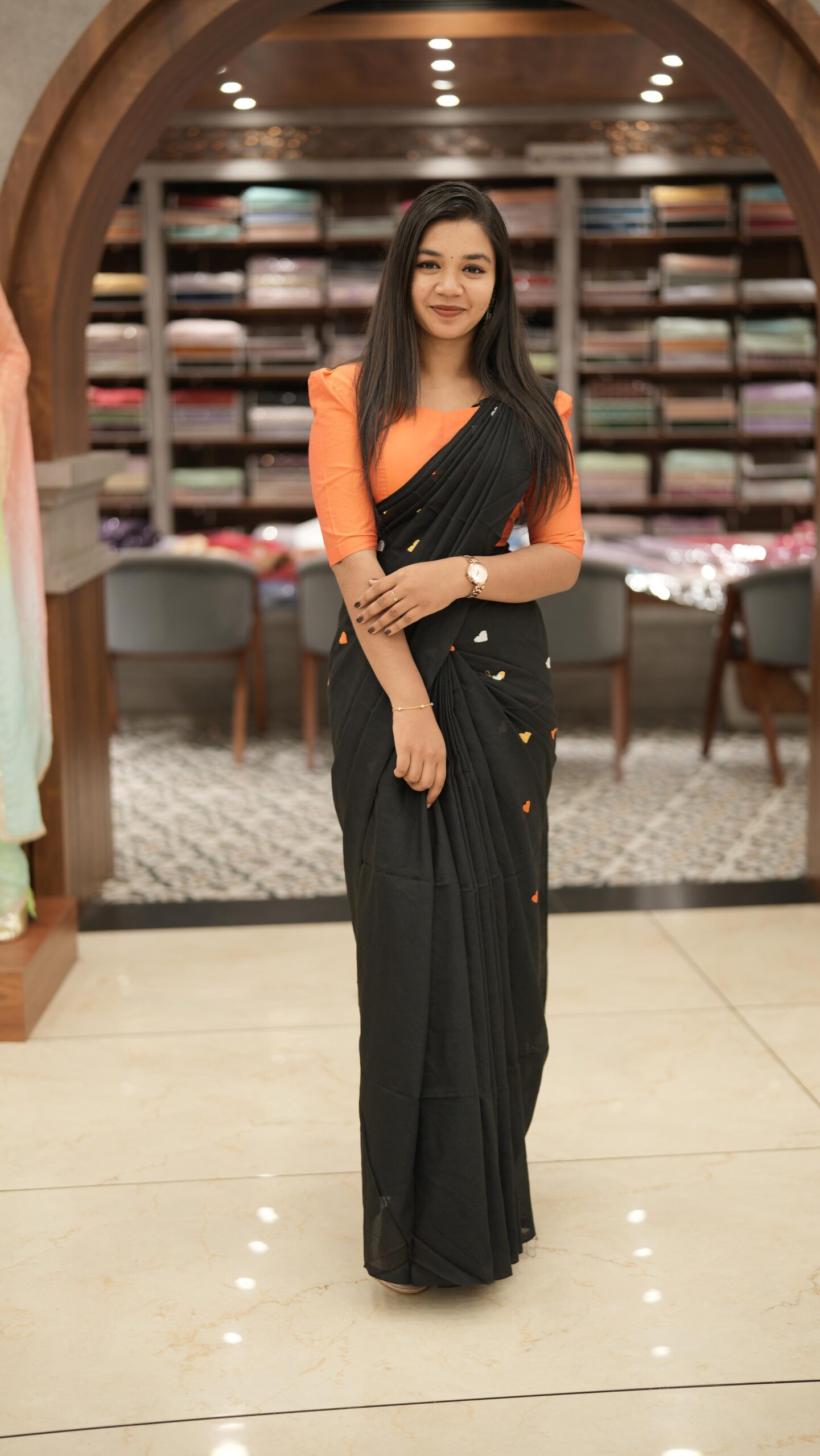 MUL COTTON SAREE M558