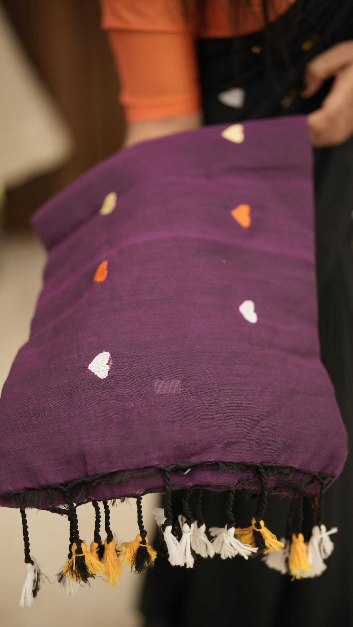 MUL COTTON SAREE M558 - Image 3