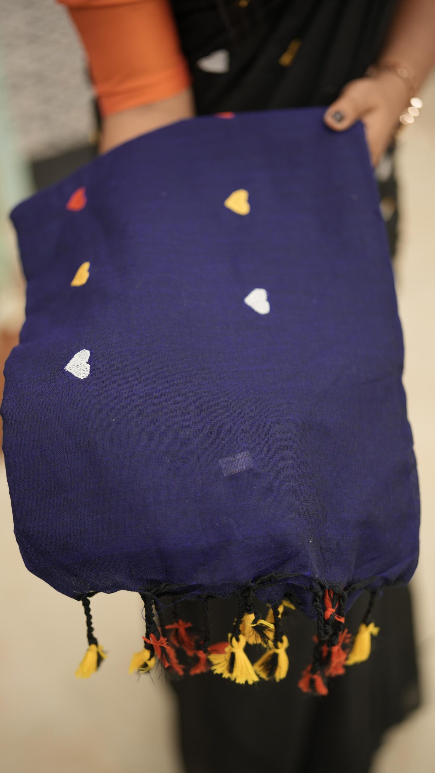 MUL COTTON SAREE M558 - Image 4