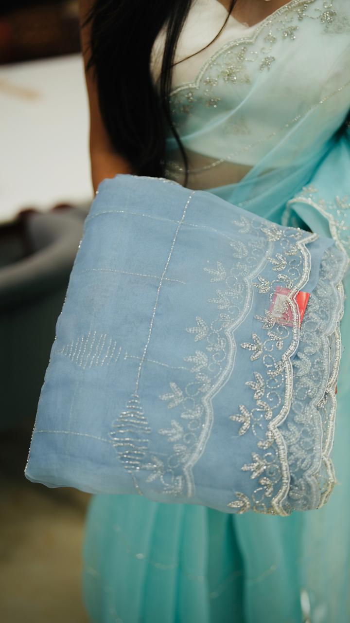 DESIGNER SAREE M594 - Image 2