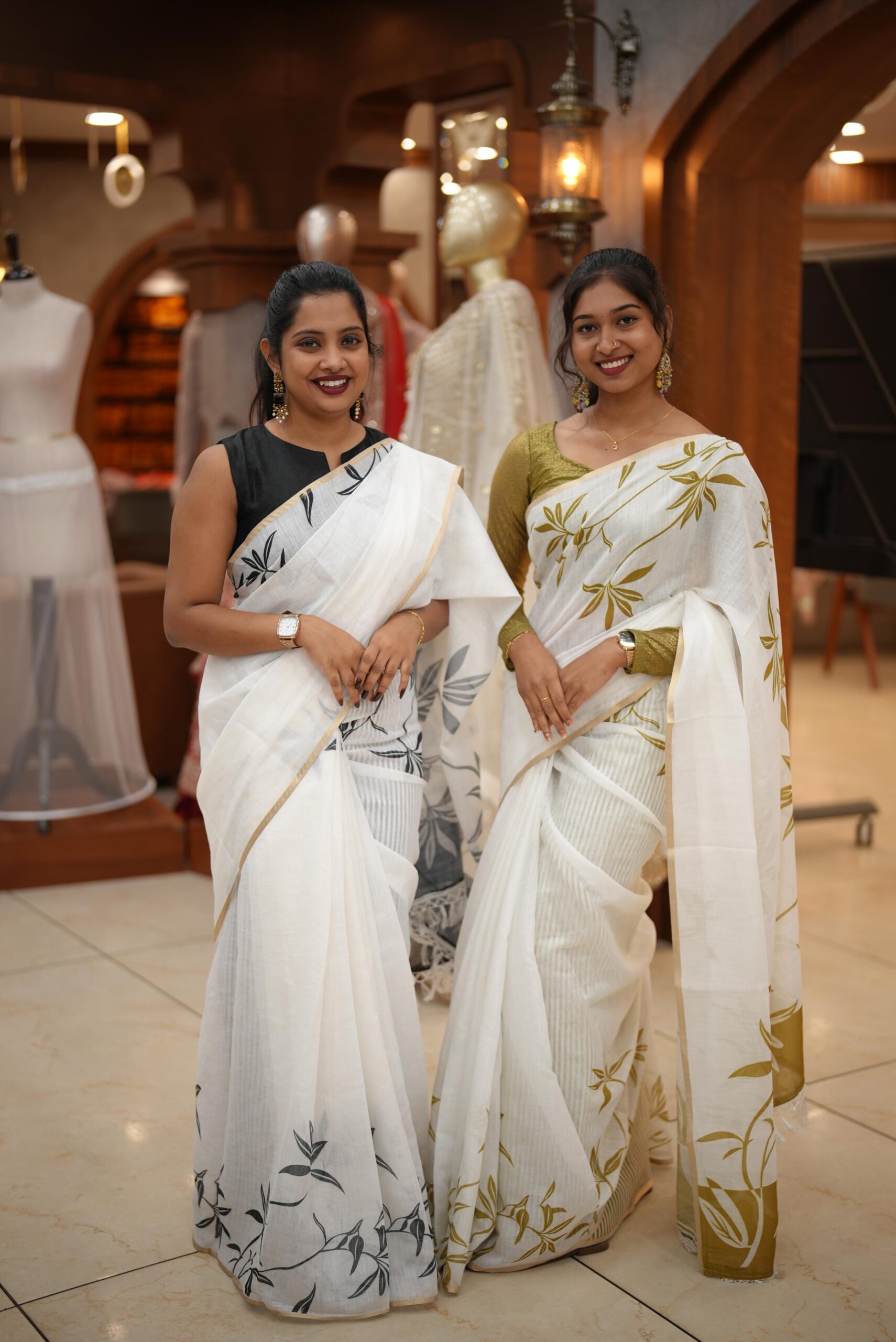 MUL CHANDHERI SAREE M800