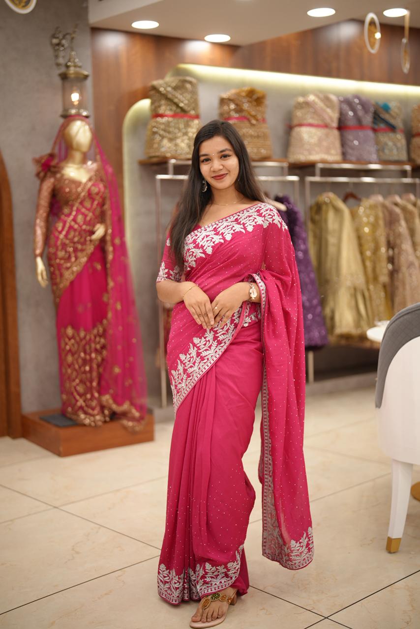 FANCY SAREE M813 - Image 9