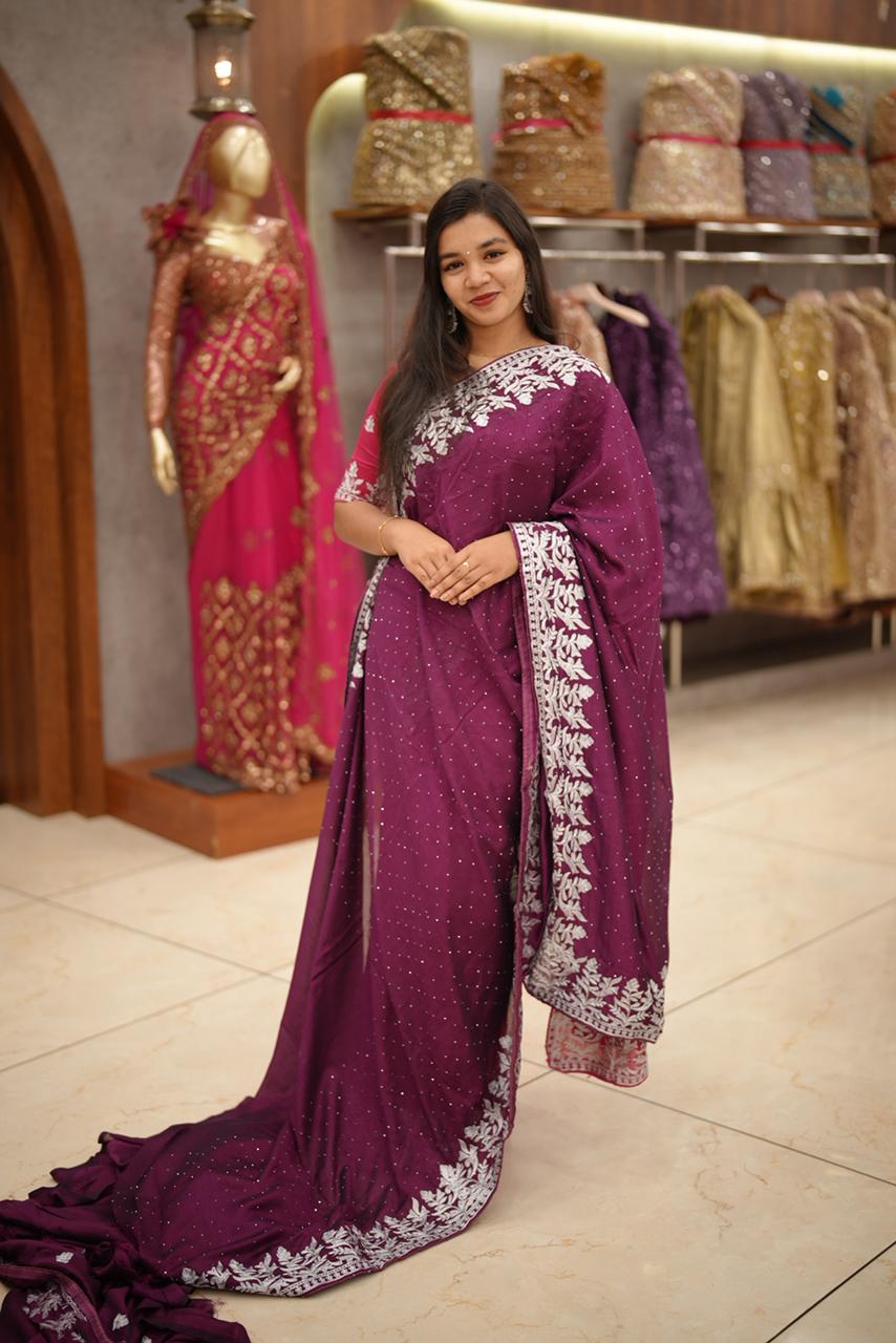 FANCY SAREE M813 - Image 8