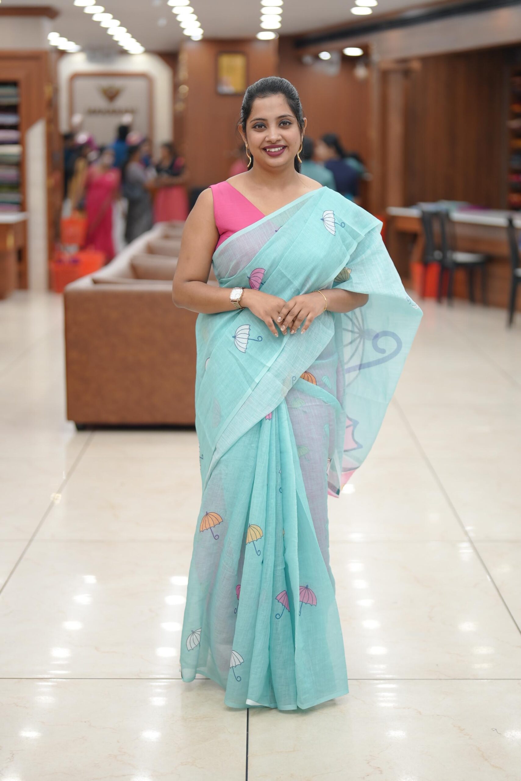 UMBRELLA SAREE M932 - Image 7