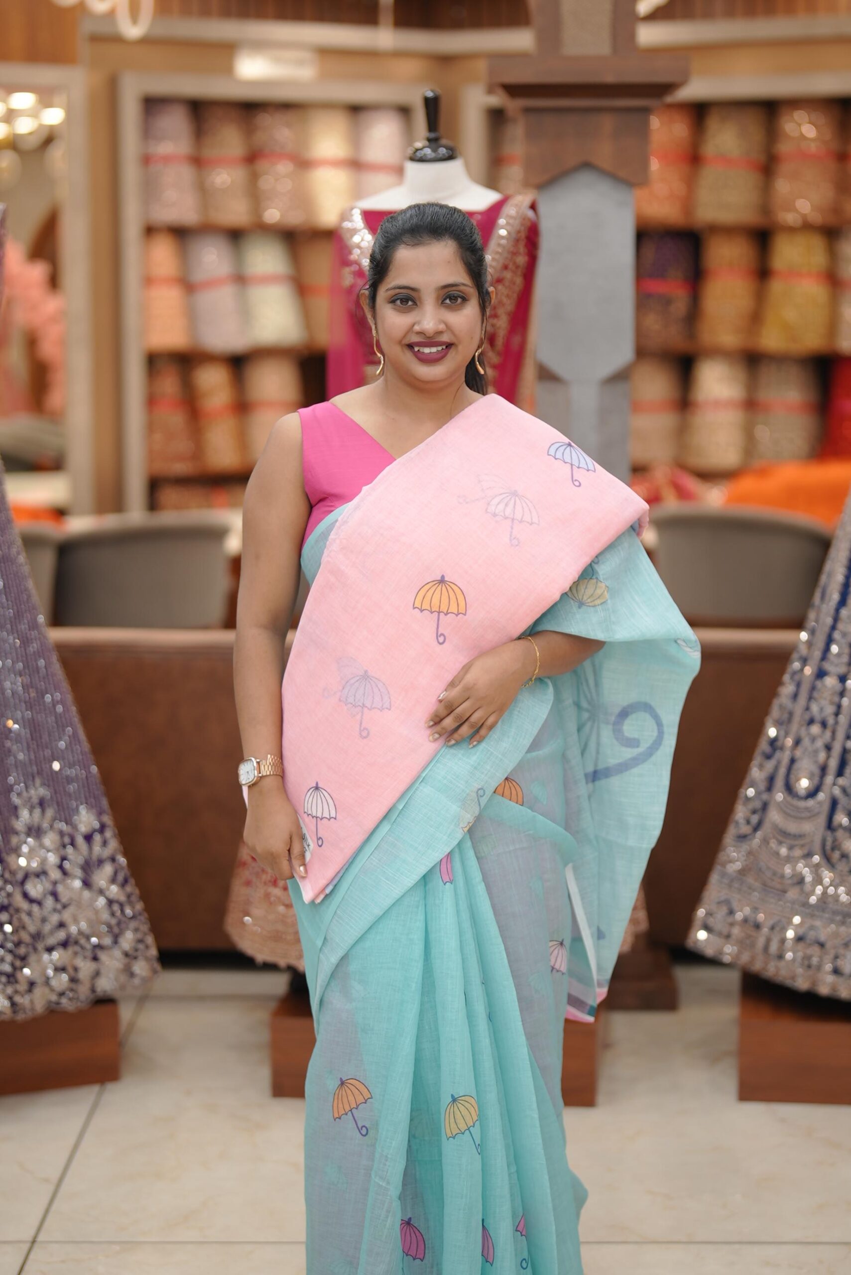 UMBRELLA SAREE M932 - Image 5
