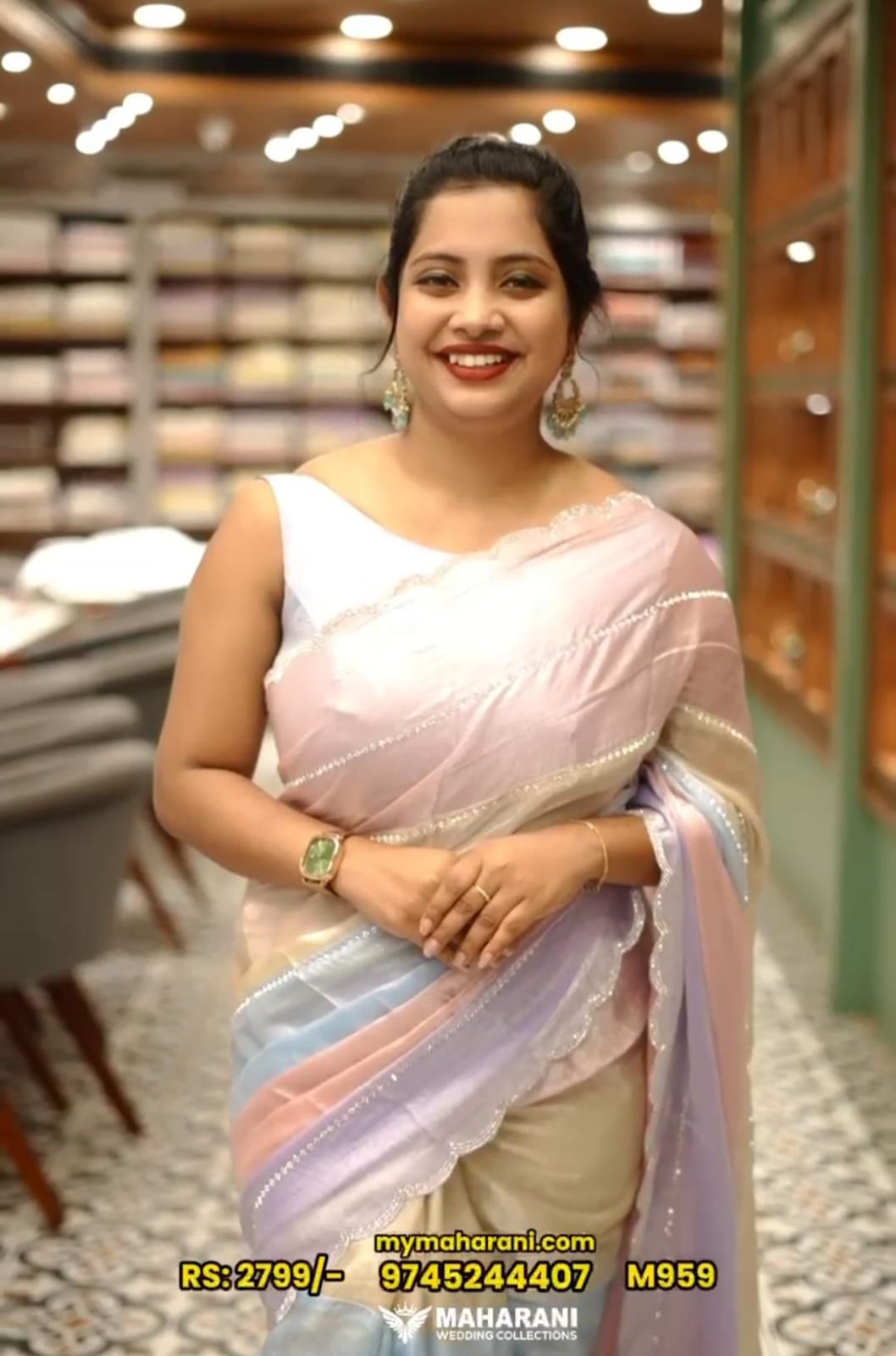 FENTI ORGANZA PASTEL M959