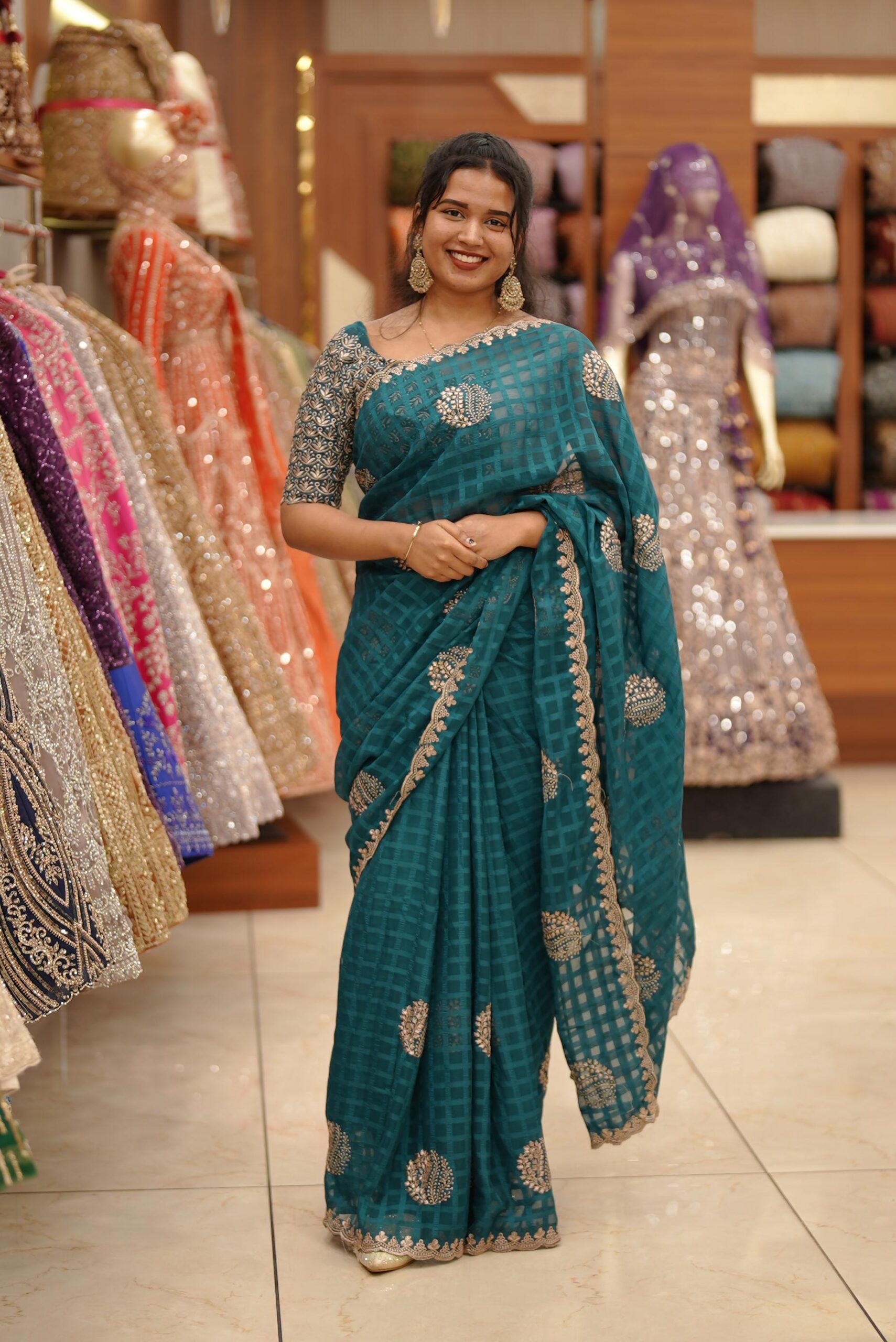 FANCY SAREE M1015 - Image 6