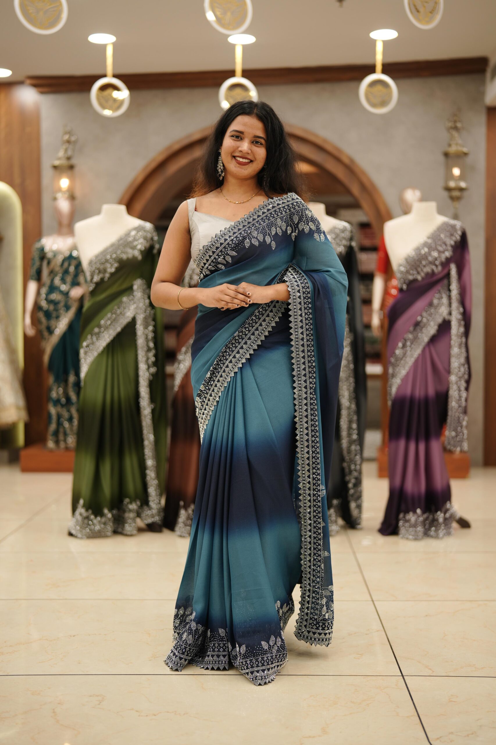 CHIFFON DOUBLE SHADE M1018