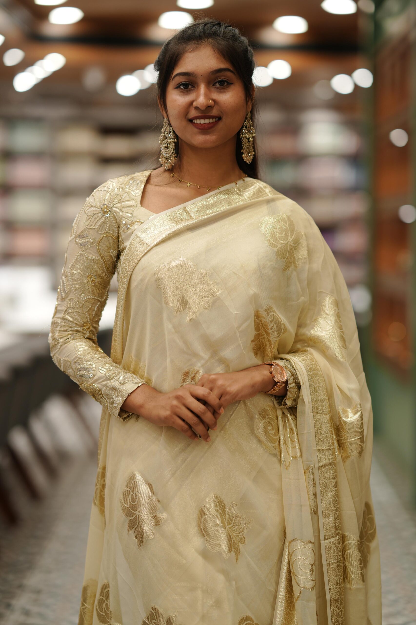 DYEABLE SAREE M1024 - Image 3