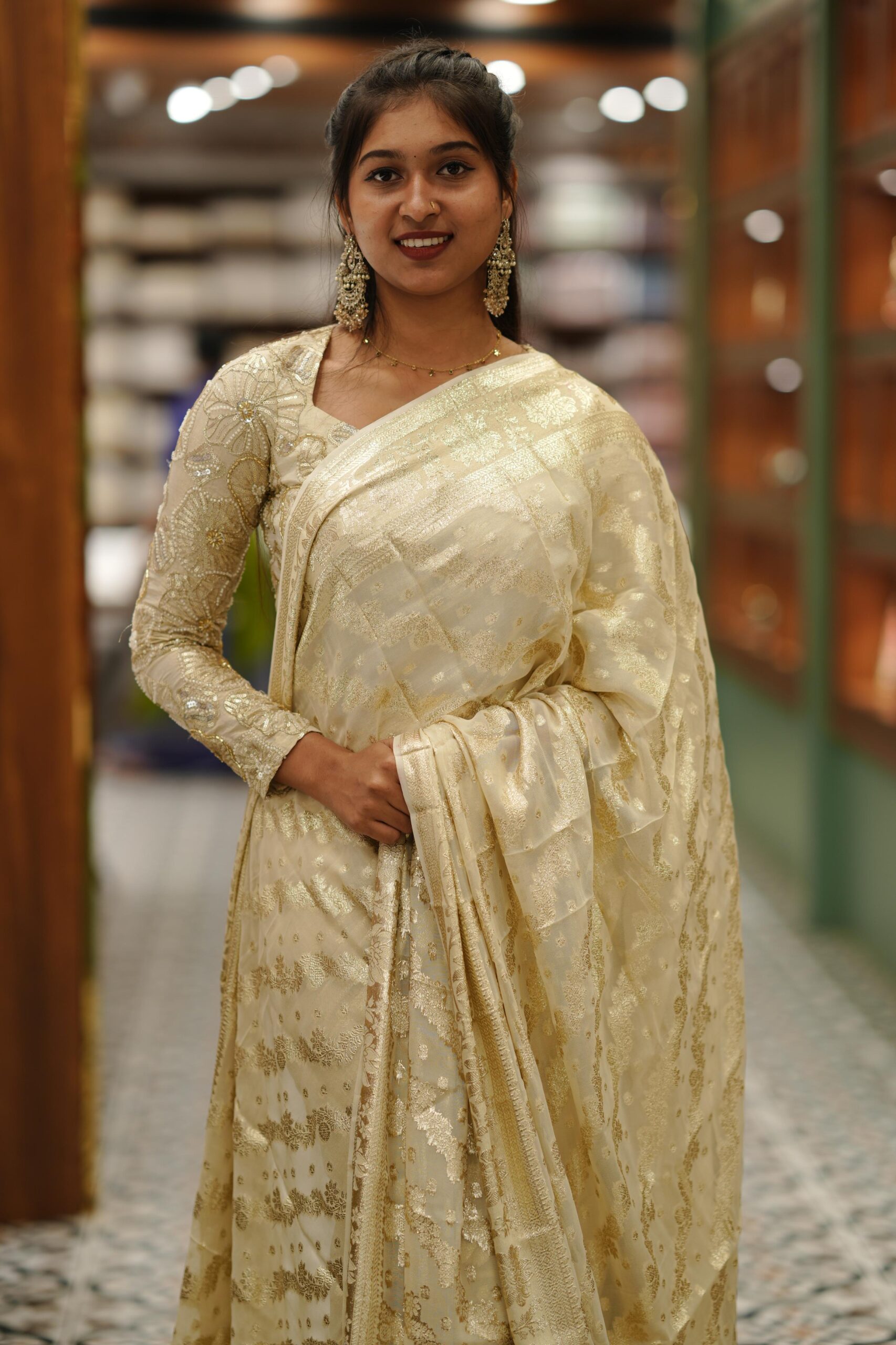 DYEABLE SAREE M1024 - Image 6