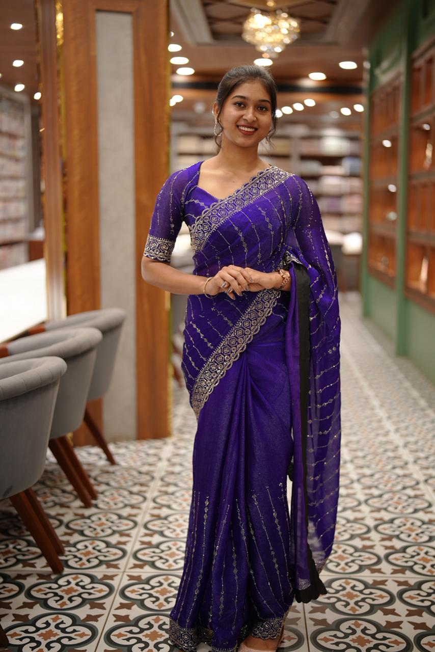 FANCY SAREE M1035 - Image 4