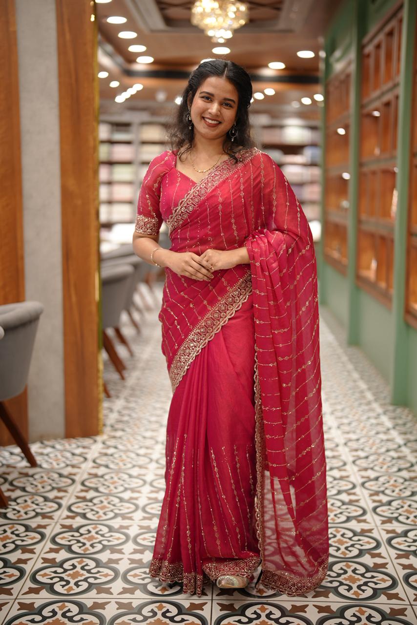 FANCY SAREE M1035 - Image 3