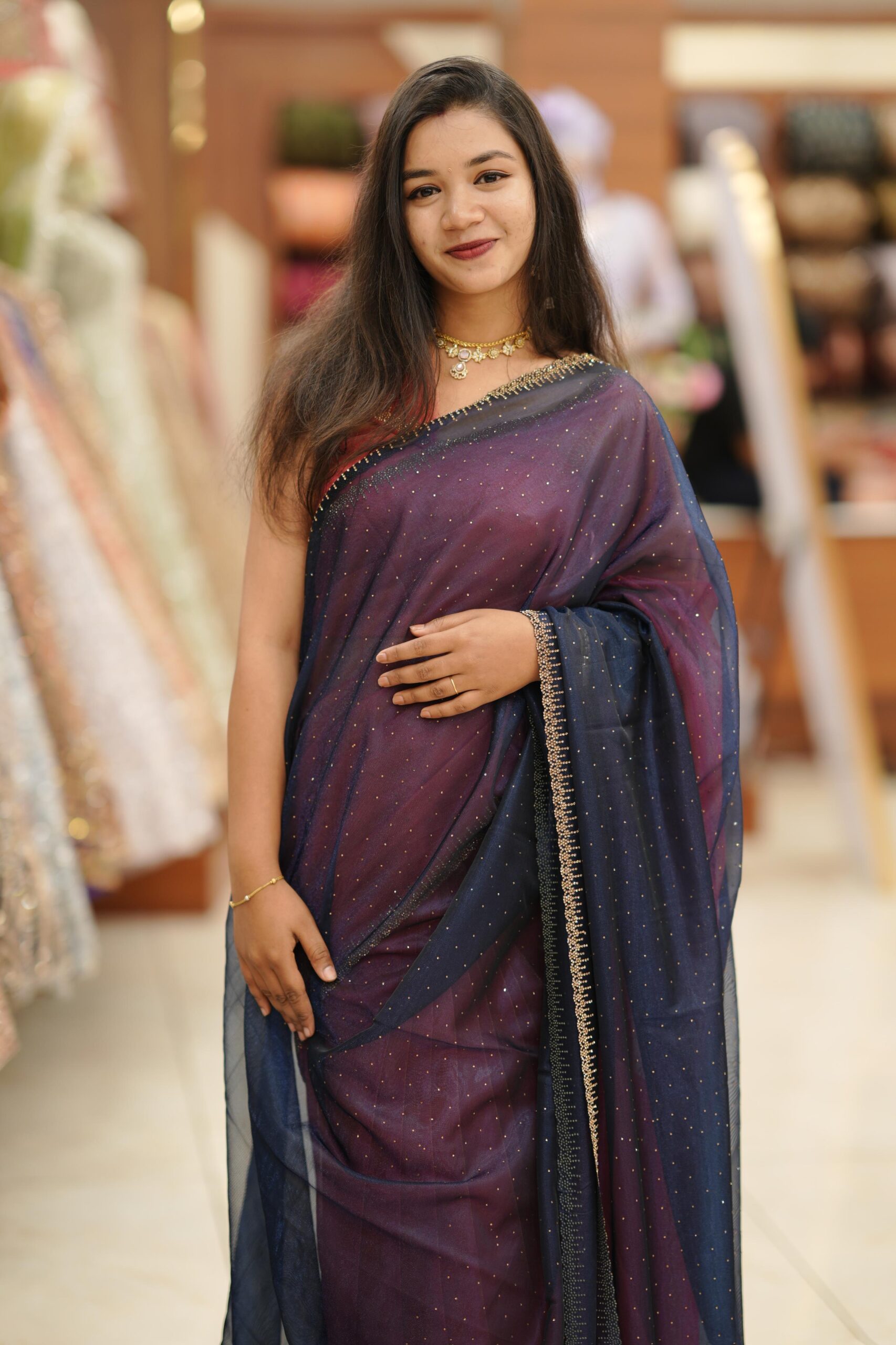 TWILNET SAREE M1050 - Image 4