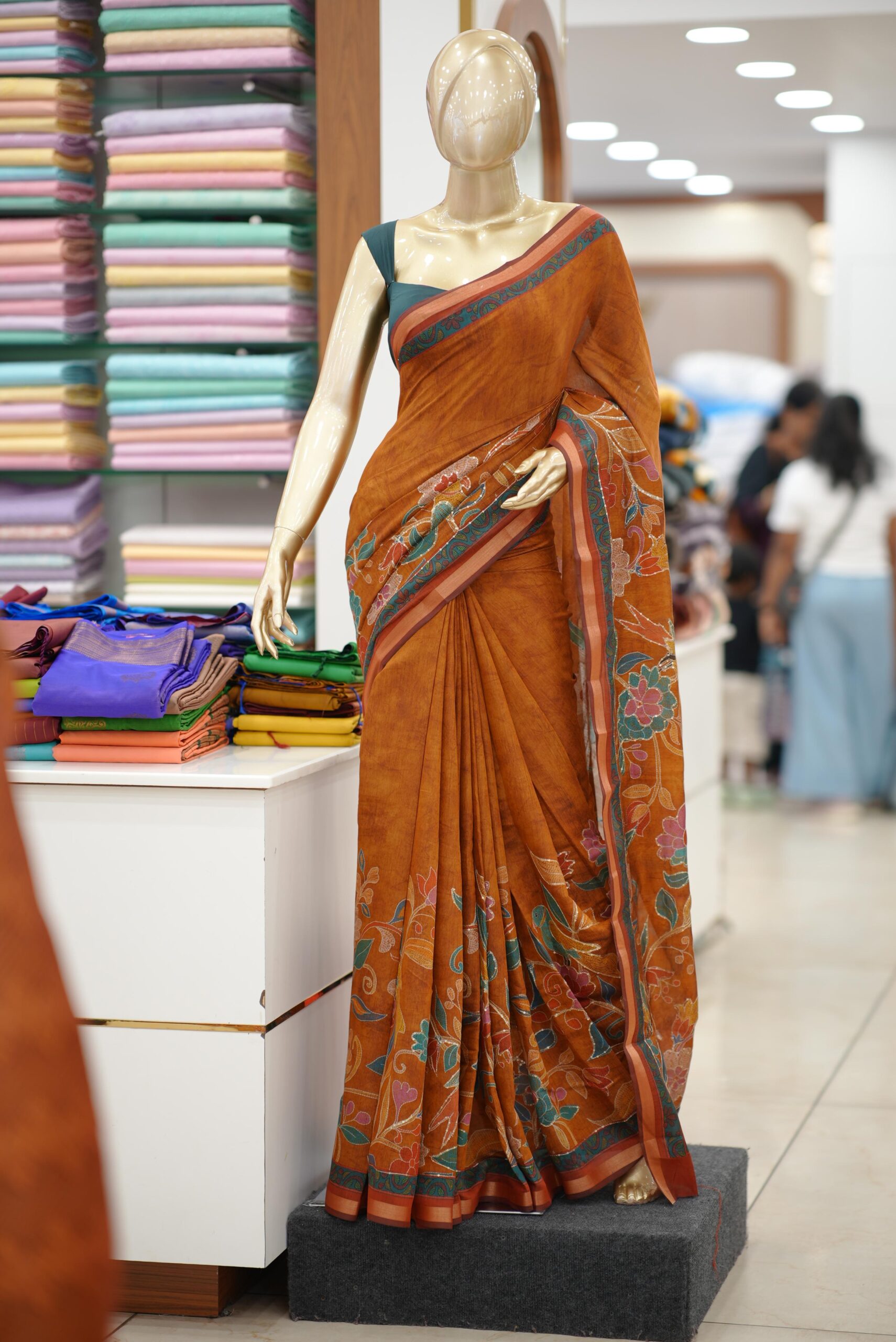 CHANDERI FABRIC M1017