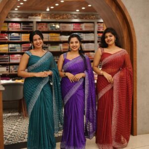 GEORGETTE SAREE M1078