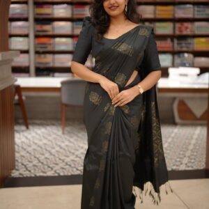 SEMI SILK SAREE M1090