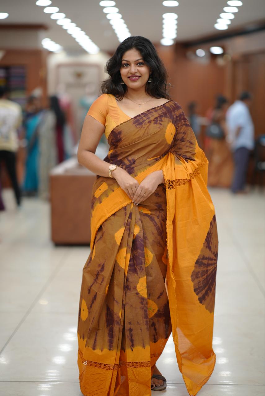 COTTON SAREE M1089
