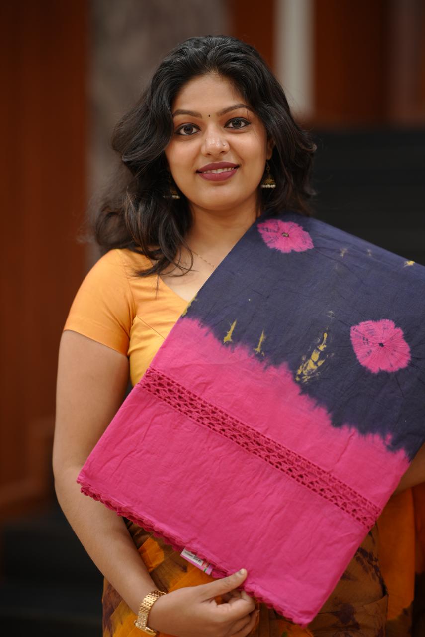 COTTON SAREE M1089 - Image 2