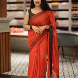 SOFT GEORGGET SAREE M1103