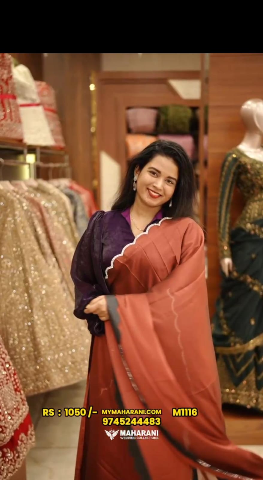 GEORGETTE SAREE M1116 - Image 2