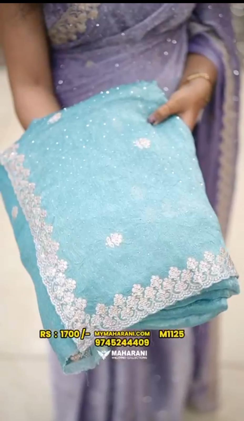 CRUSHED VELVET ORGANZA M1125 - Image 3