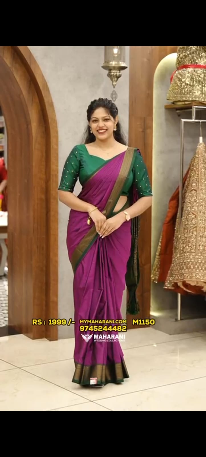 TRADITIONAL SAREE M1150