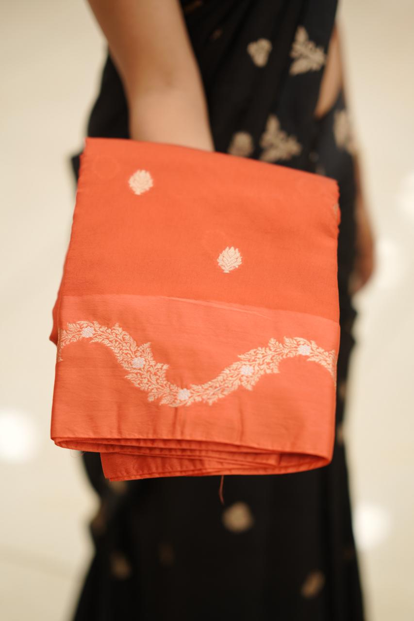 SEMI SOFT SILK SAREE M1183 - Image 2