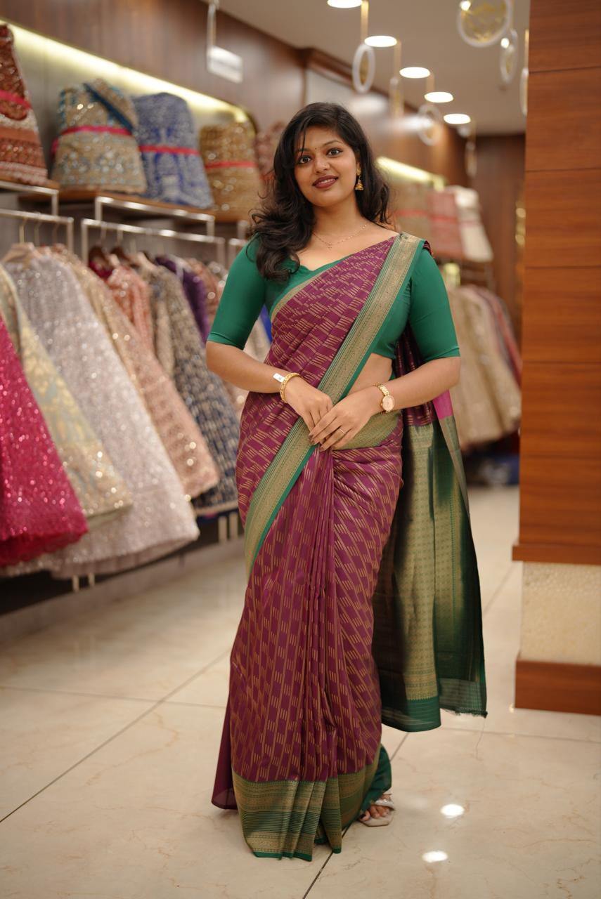 SEMISILK SAREE M1189