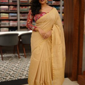 TISSUE CHANDERI SAREE M1224