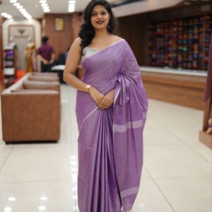 LAVENDER SAREE M1241
