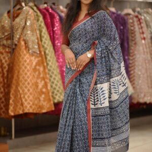 COTTON SAREE M1274