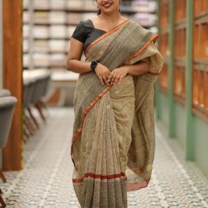 COTTON SAREE M1337