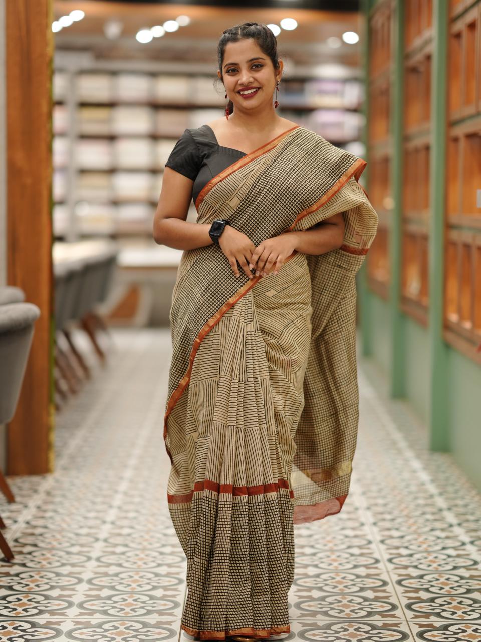 COTTON SAREE M1337