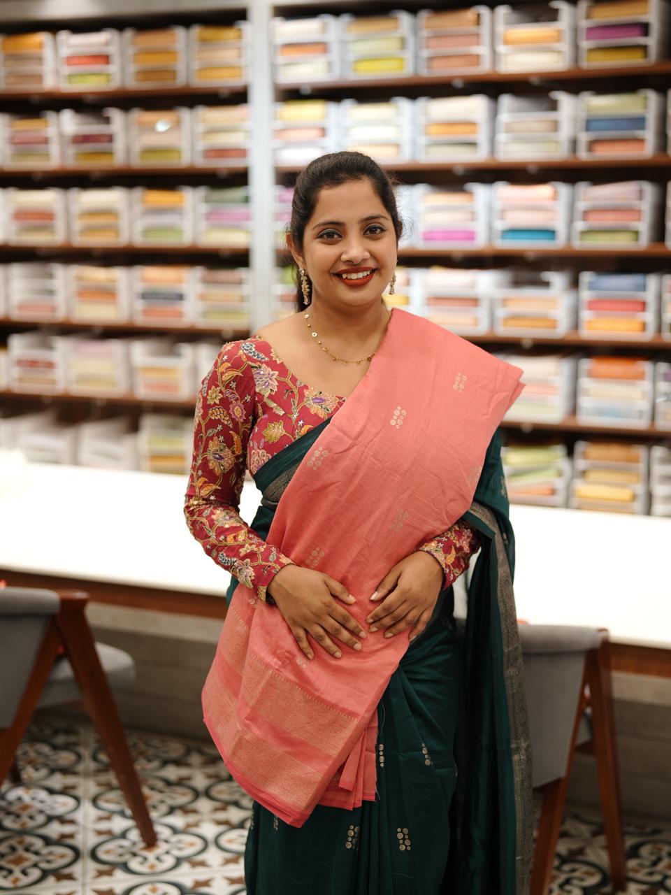 BADRI SILK SAREE M1346 - Image 3