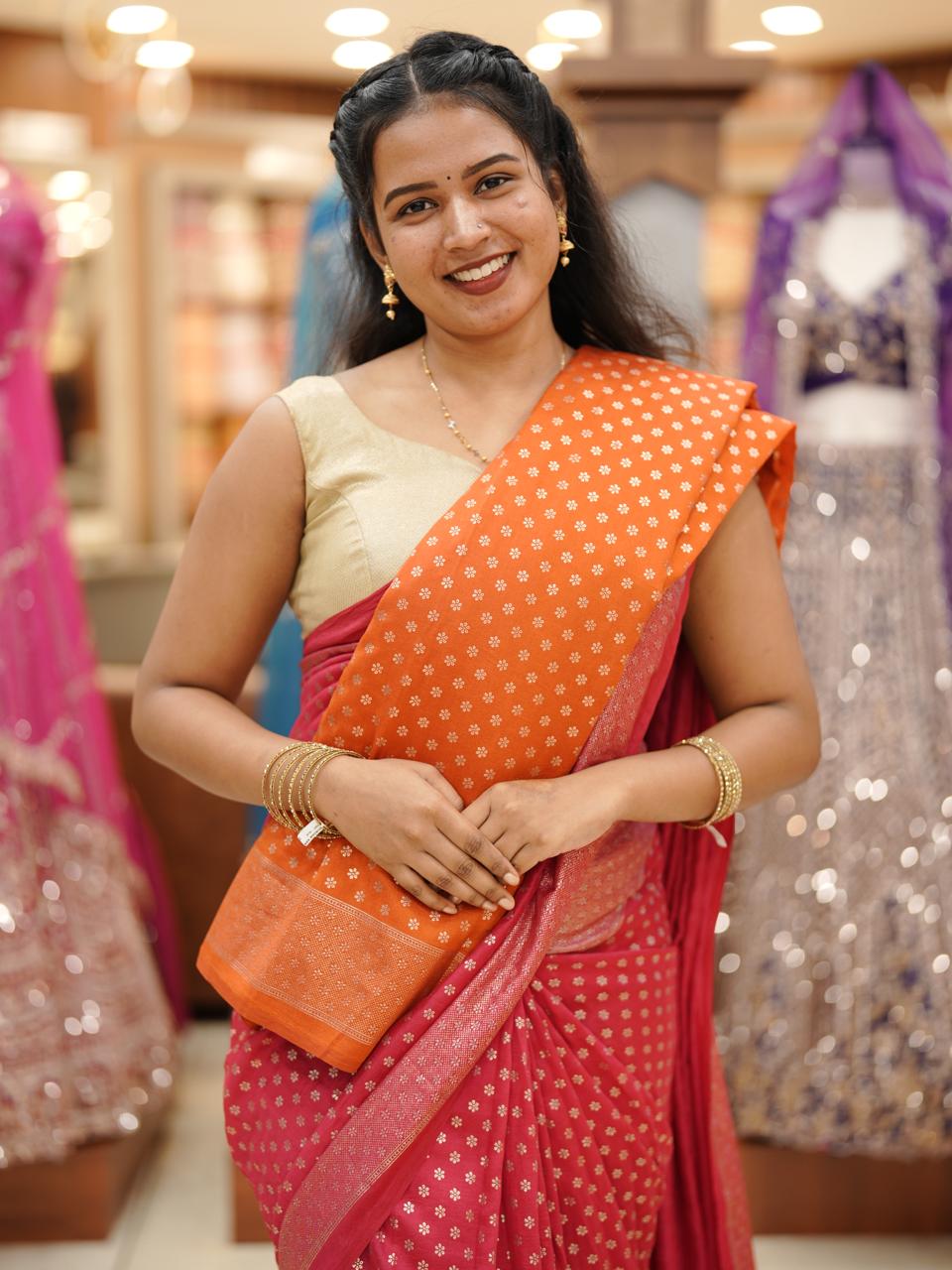 BADRI SILK SAREE M1349 - Image 2