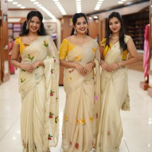 GEORGETTE SAREE M1381