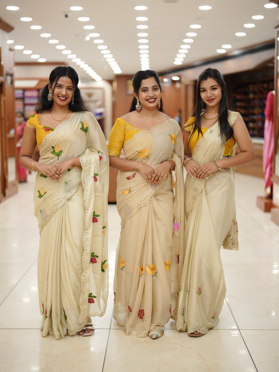 GEORGETTE SAREE M1381