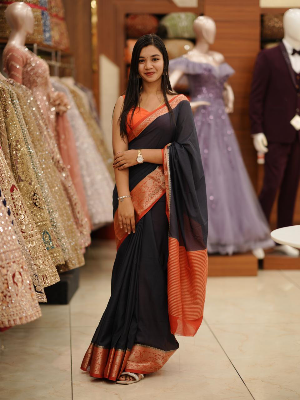SEMI BANARASI M1378