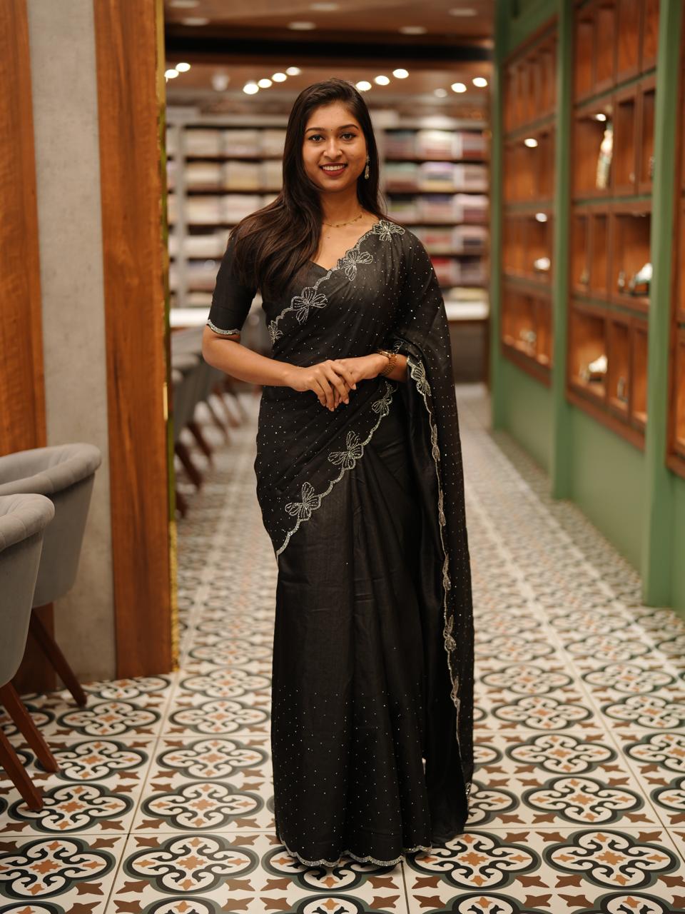 BUTTERFLY SAREE M1384 - Image 2