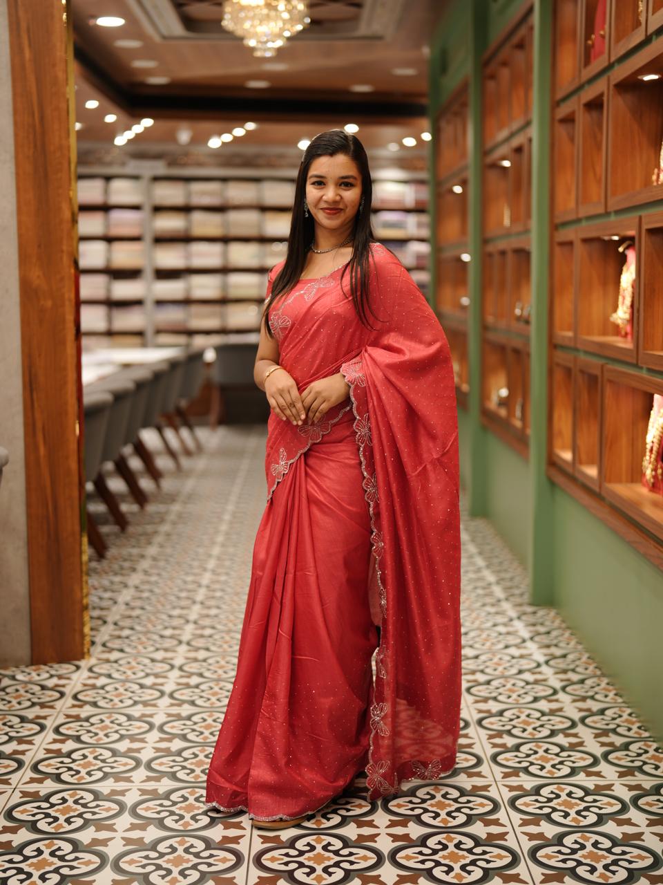 BUTTERFLY SAREE M1384 - Image 5