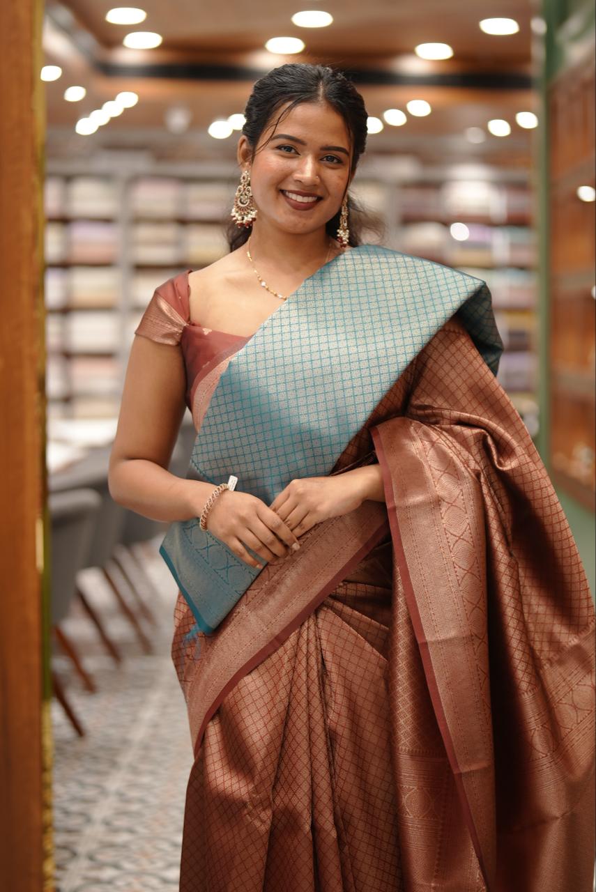 BROCADE SAREE M1397 - Image 2