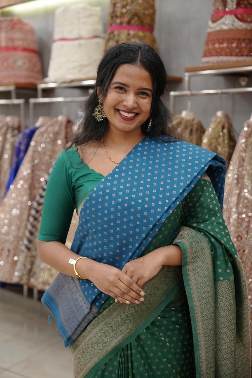BANARASI SAREE M1399 - Image 7