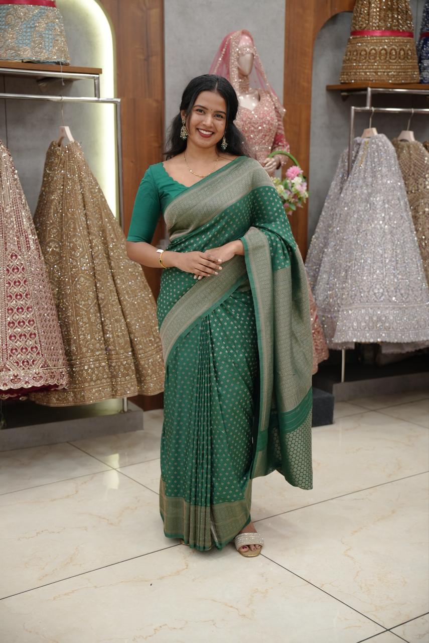BANARASI SAREE M1399 - Image 6