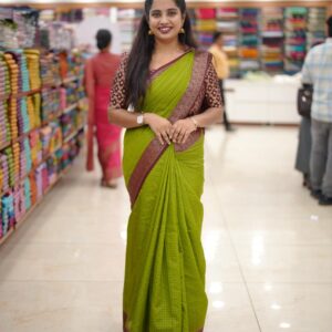 SEMI SILK SAREE M1395